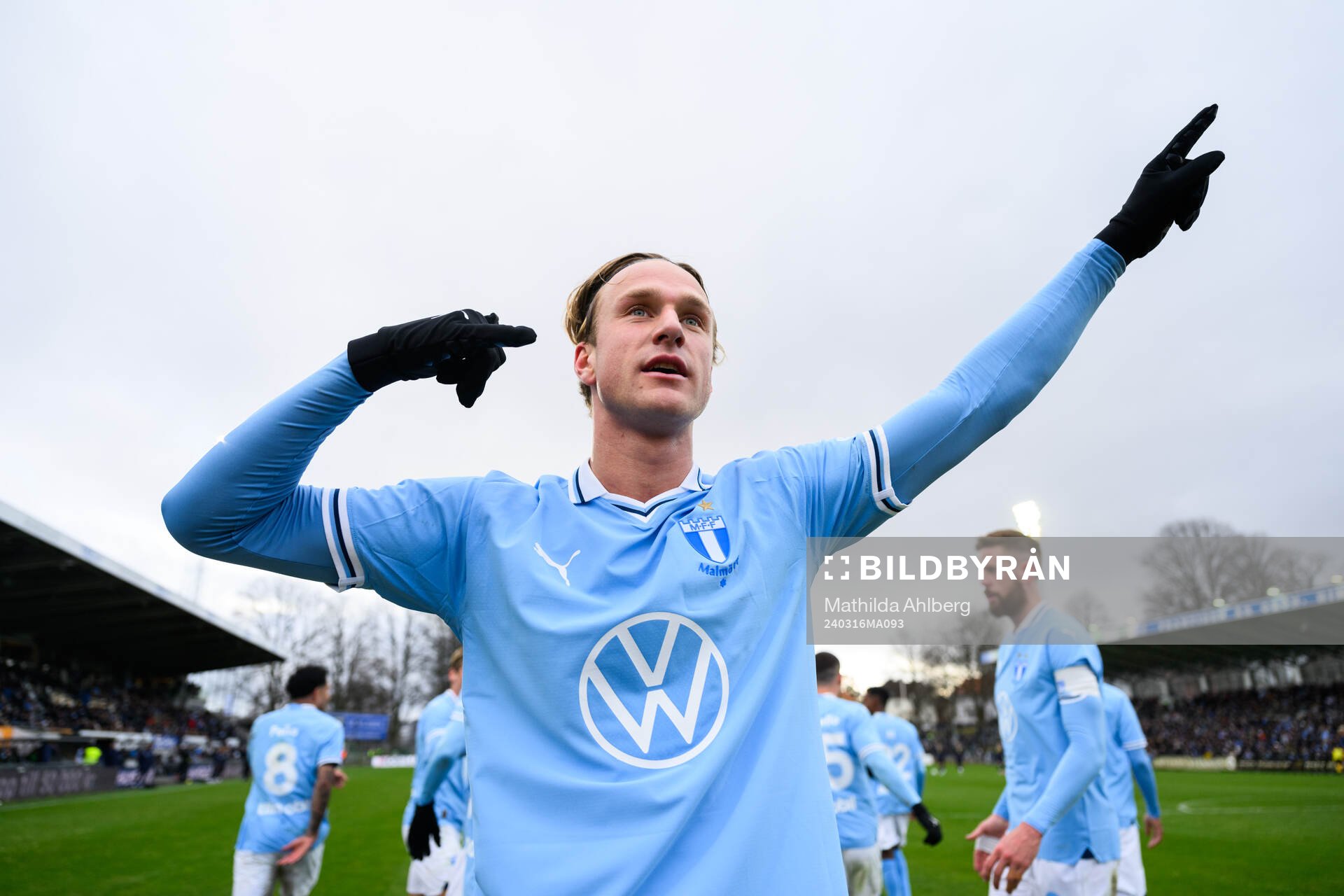 Malmö FFs Erik Botheim jublar