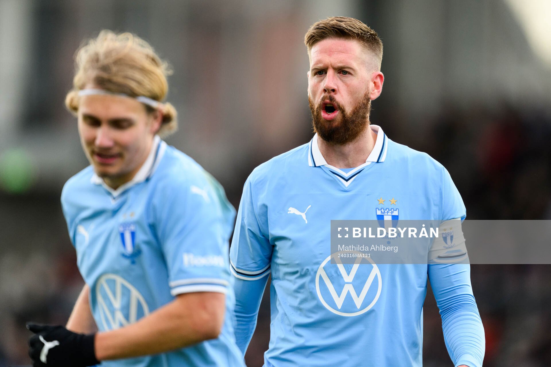 Malmö FFs Sebastian Nanasi och Pontus Jansson