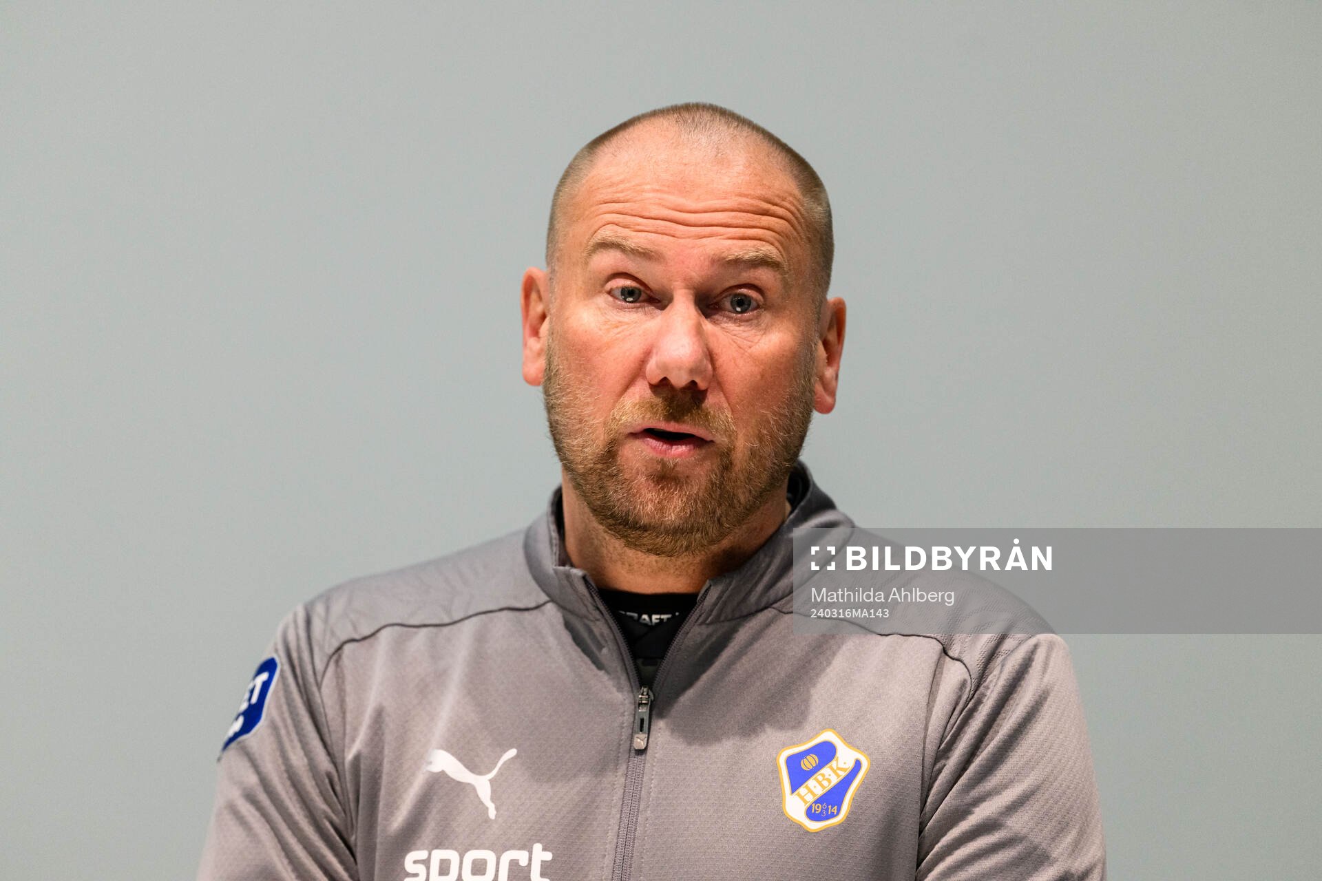 Halmstads tränare Magnus Haglund