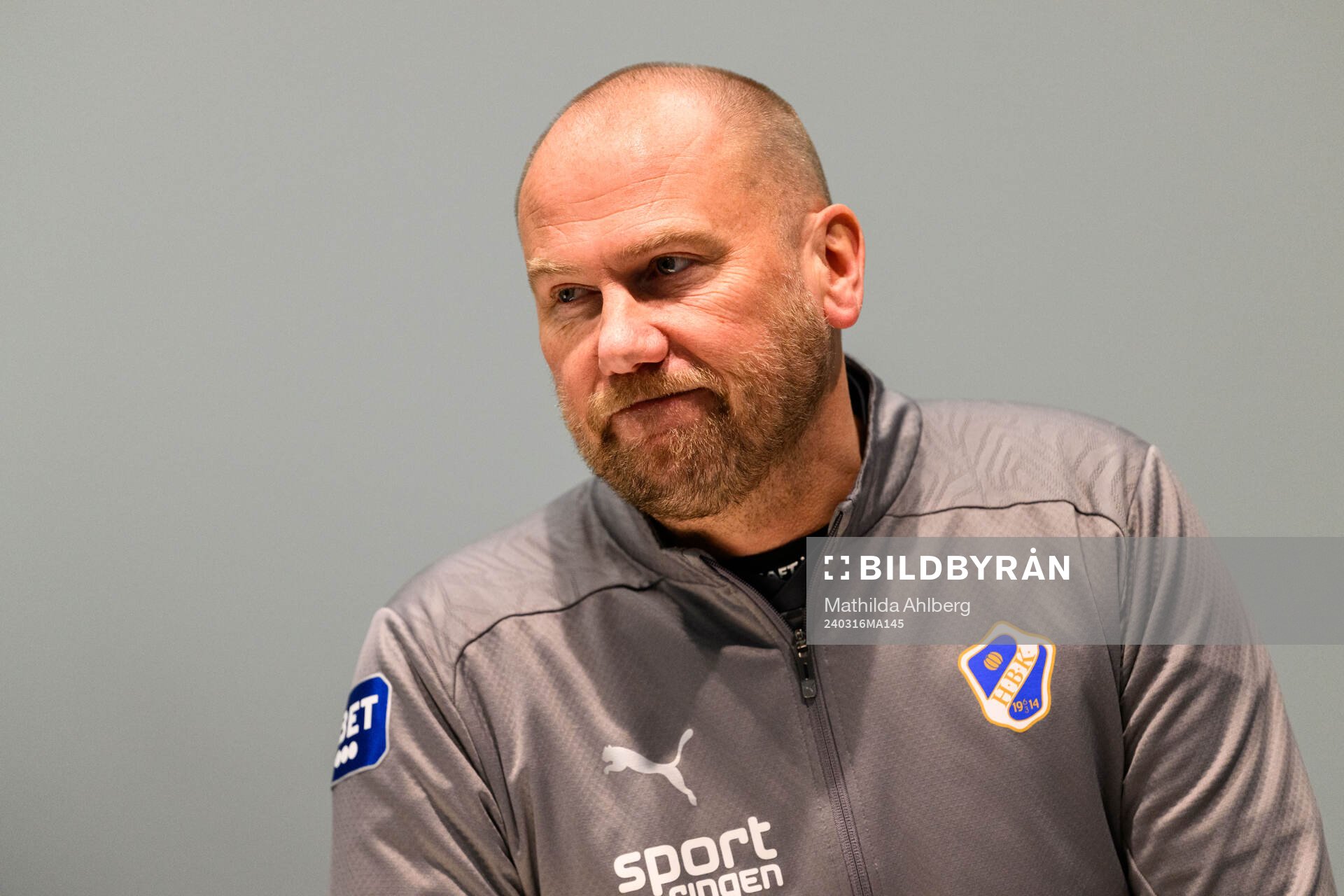 Halmstads tränare Magnus Haglund