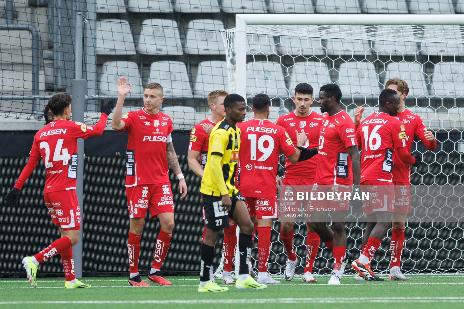 Elfsborgs Noah Söderberg jublar