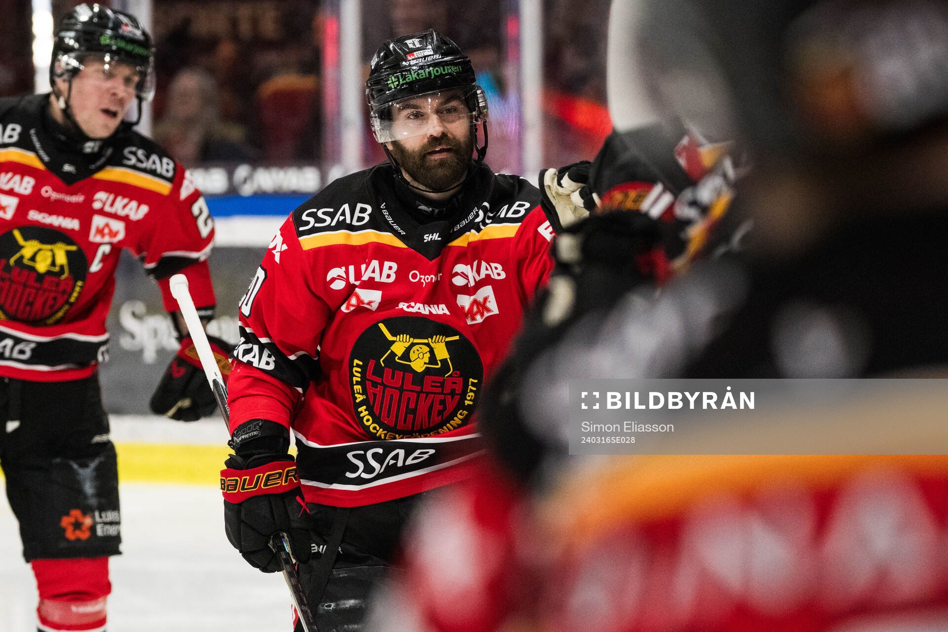 Luleås Jack Connolly jublar