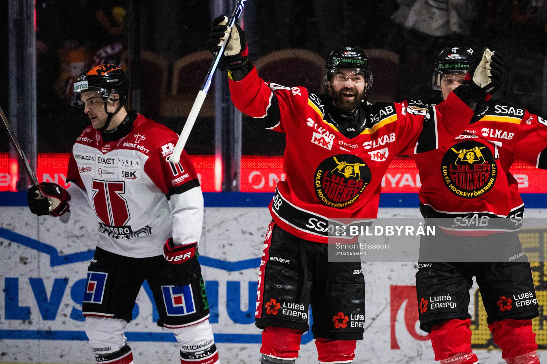 Luleås Jack Connolly jublar