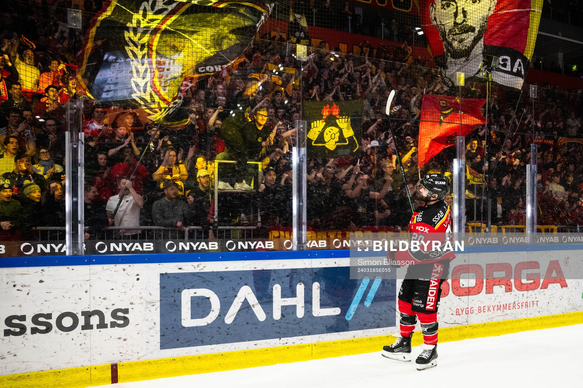 Luleås Jack Connolly jublar