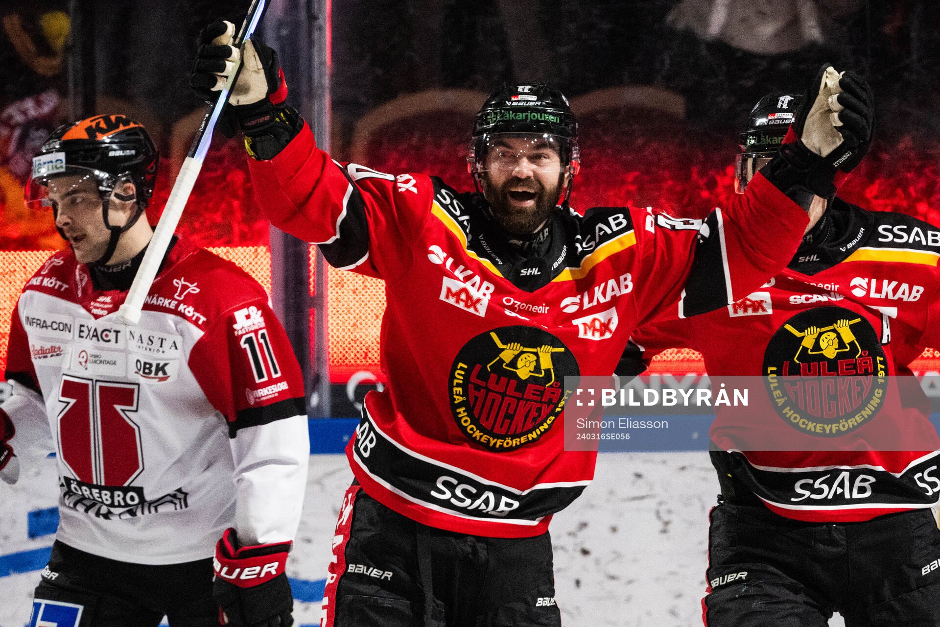 Luleås Jack Connolly jublar