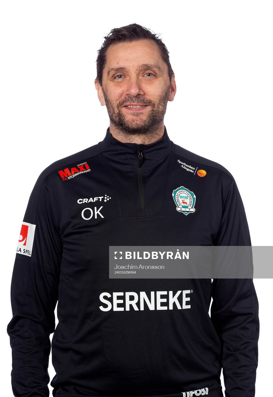 Alingsås assisterande tränare Ola Karlsson