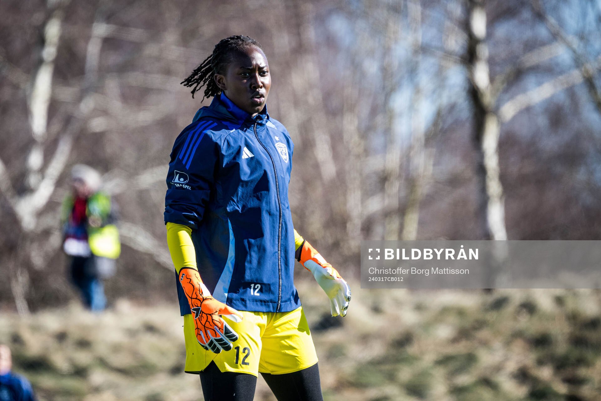 Under fotbollsmatchen i Svenska Cupen mellan Vittsjö och