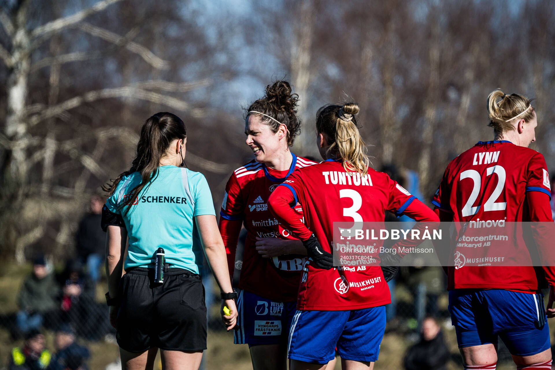 Vittsjös Shannon Woeller deppar
