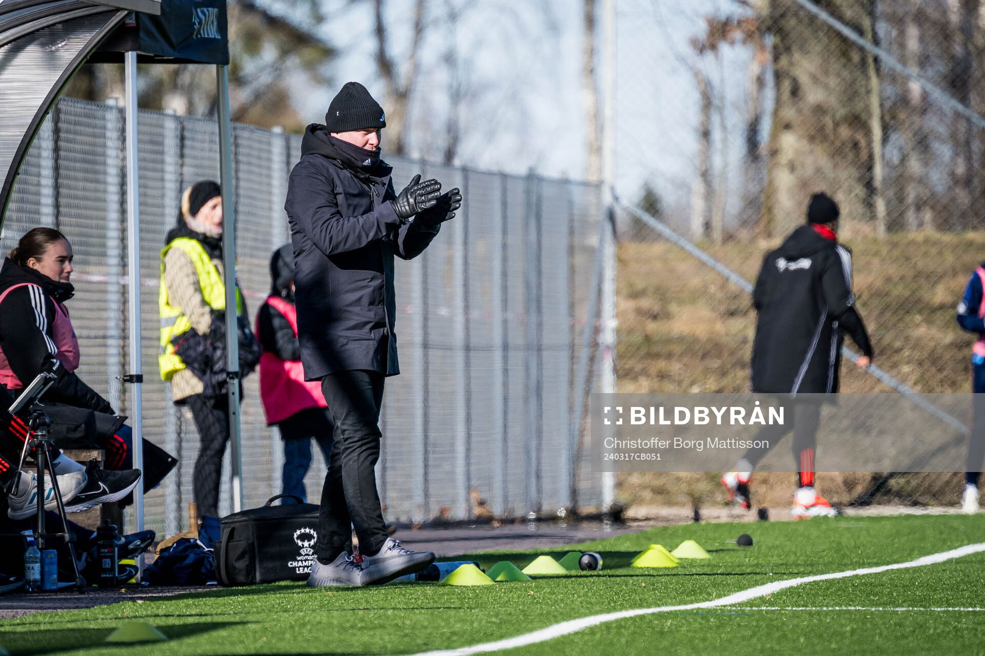 FC Rosengårds tränare Joel Kjetselberg