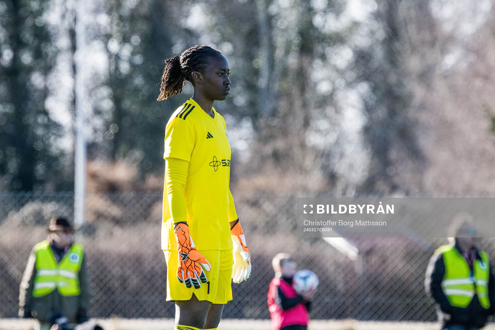 FC Rosengårds målvakt Angel Mukasa