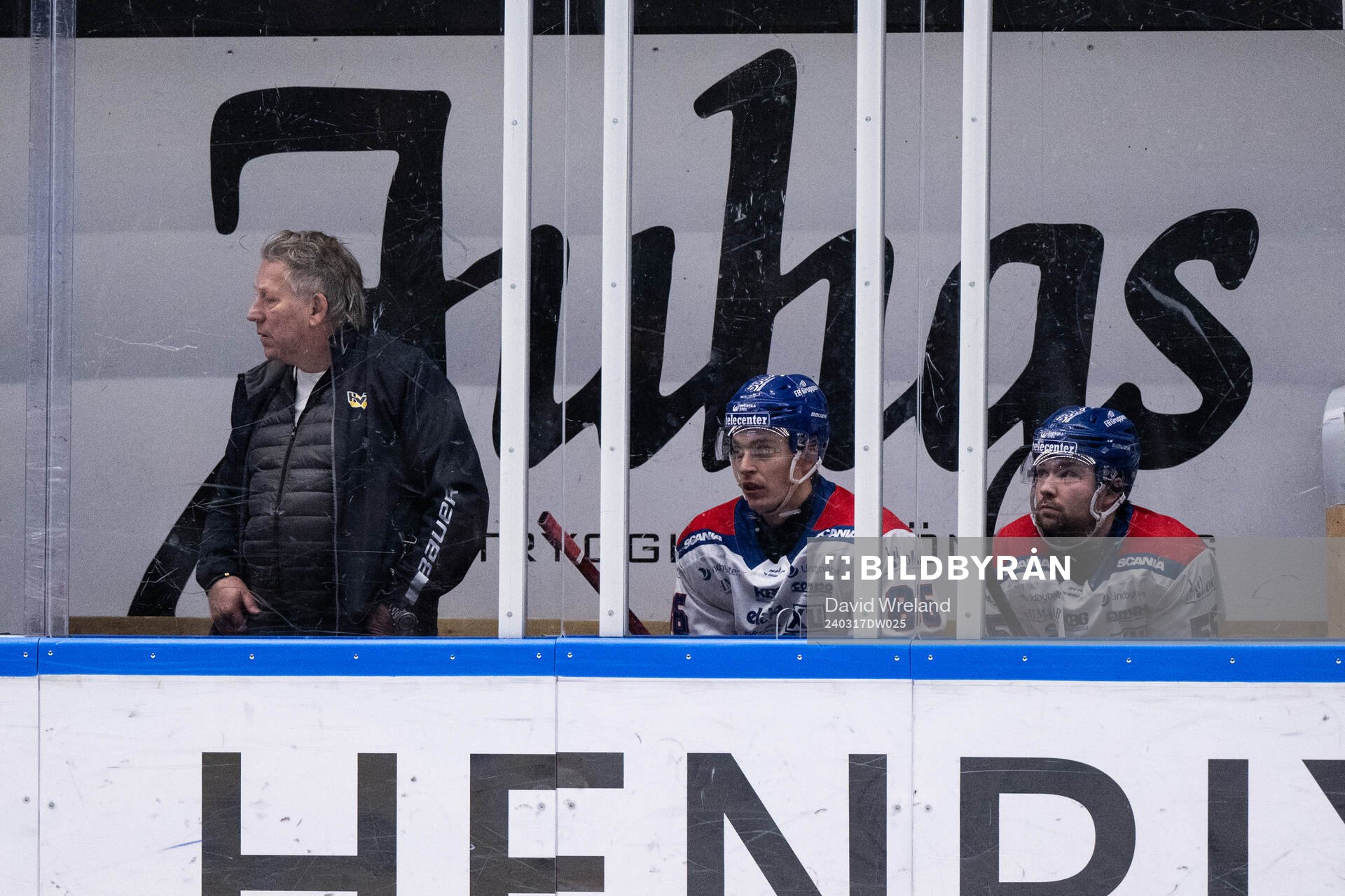Oskarshamns Lukas Jasek och David Quenneville