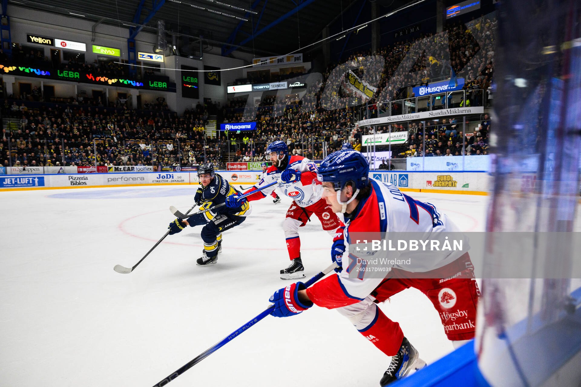 Oskarshamns Hynek Zohorna  och Oskarshamns Viktor Lodin