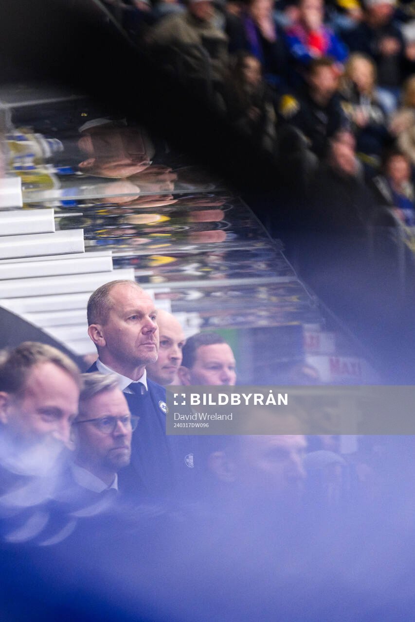 HV71s huvudtränare Johan Lindbom