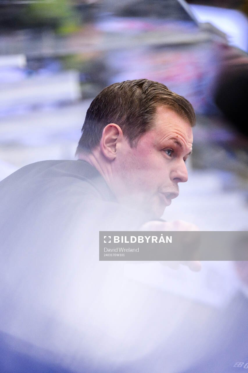 Oskarshamns  tränare Martin Filander