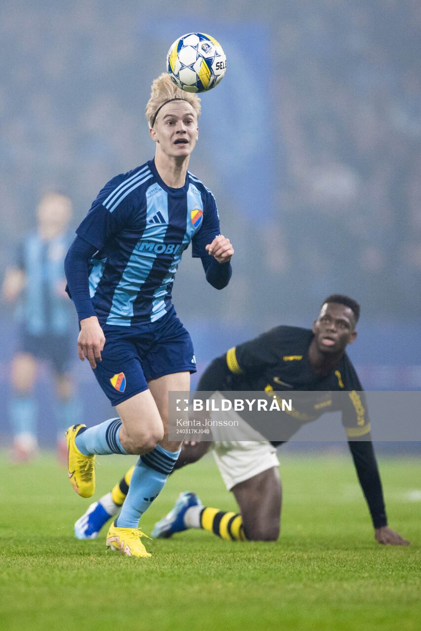Djurgårdens Lucas Bergvall