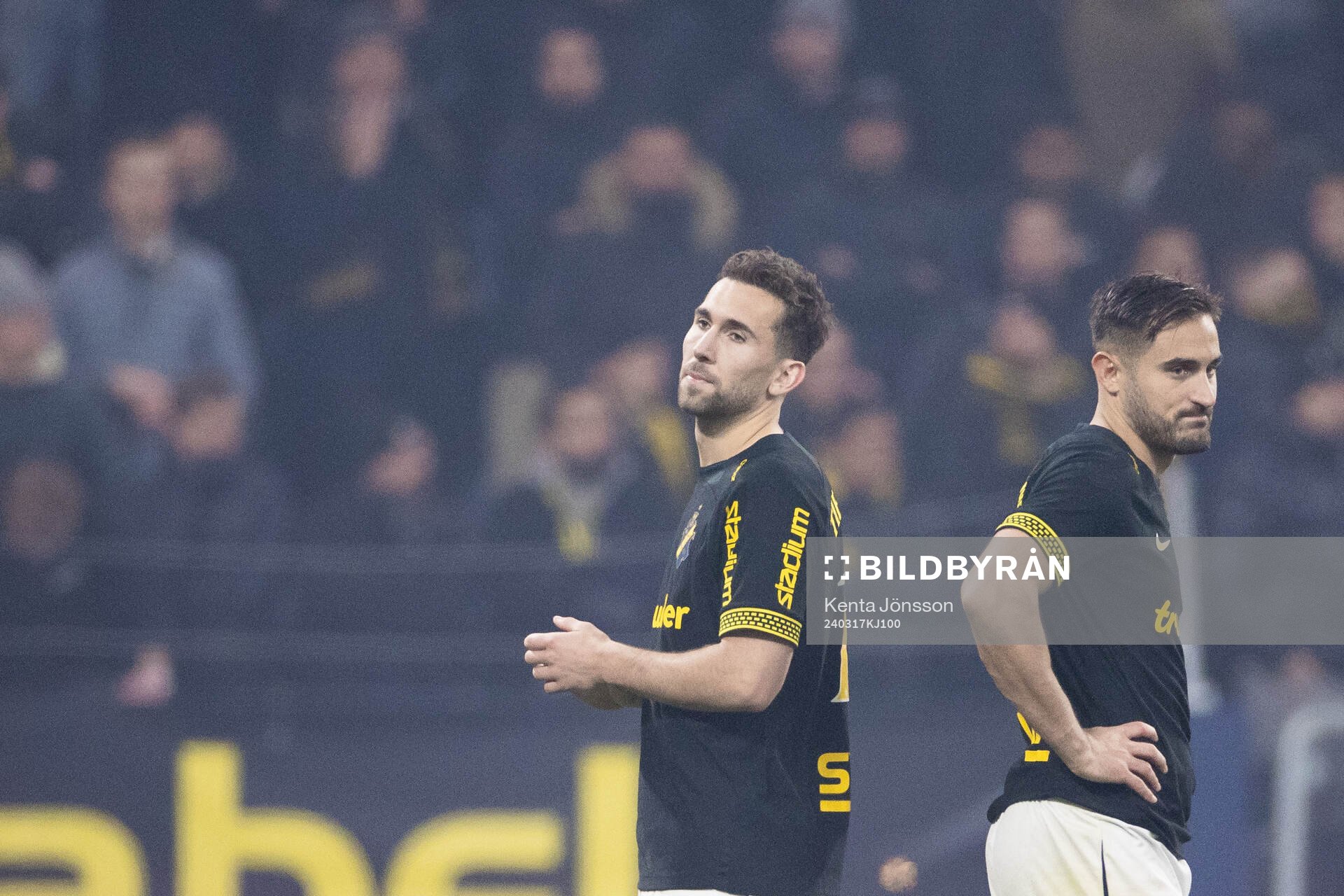 AIKs Benjamin Tiedemann Hansen och Sotirios