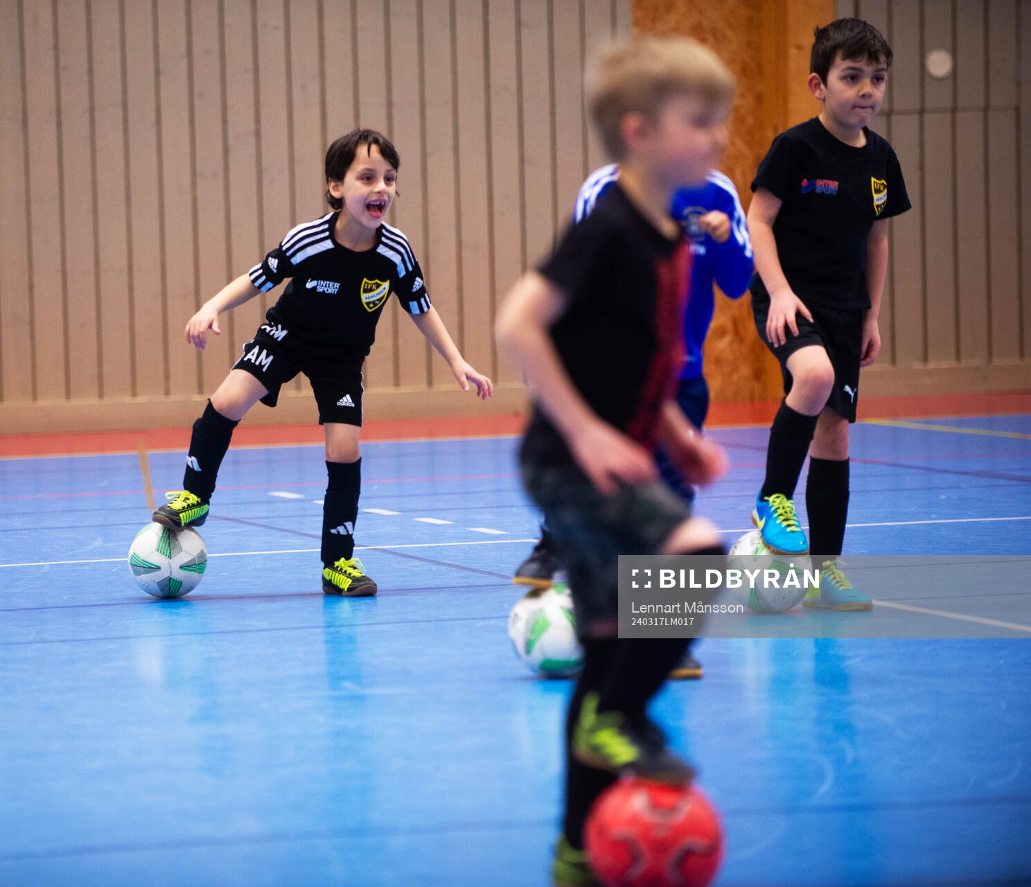 IFK Hässleholms pojkar födda 2017, U7, tränar i