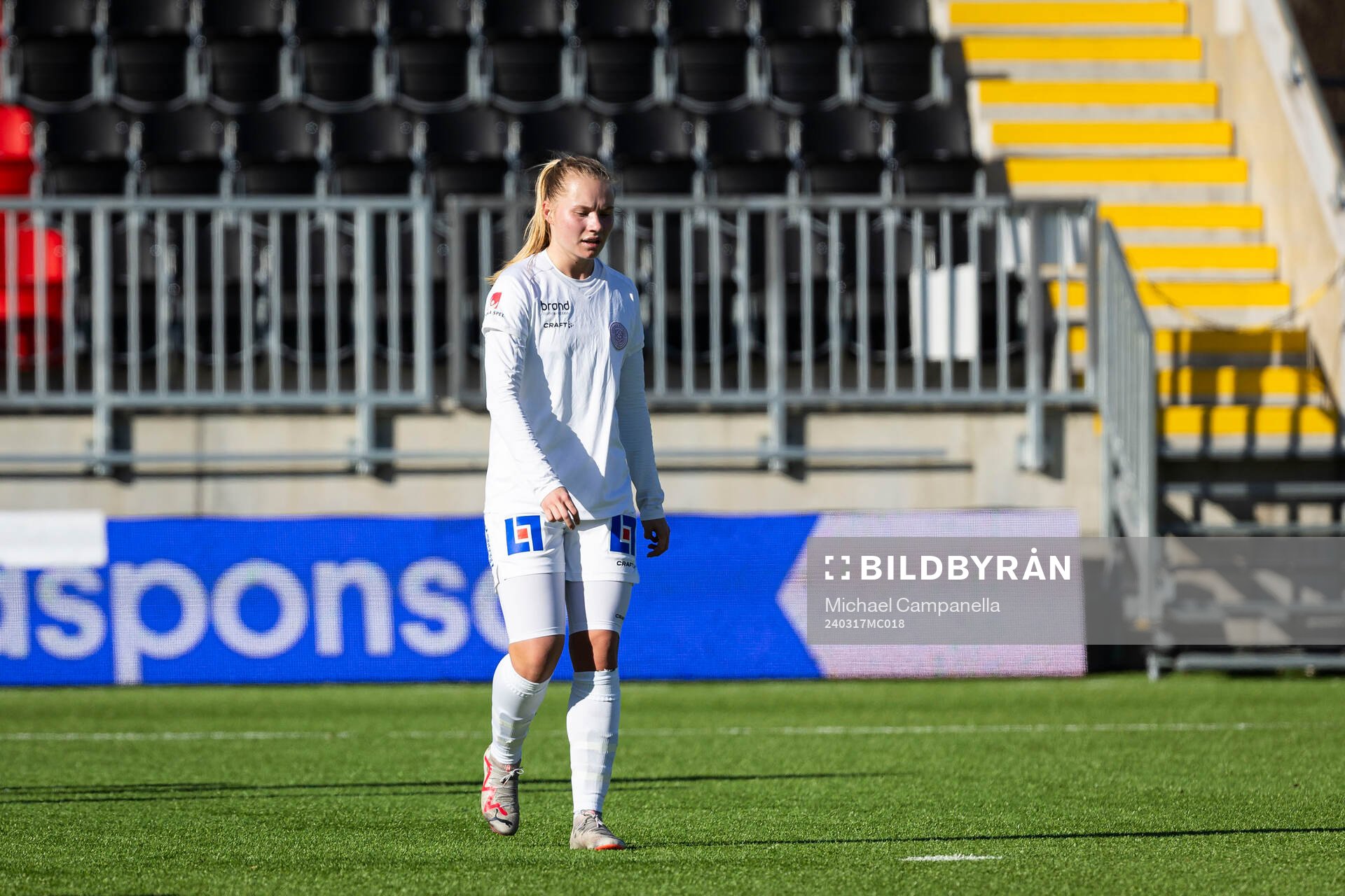 IK Uppsalas Olivia Mattsson deppar