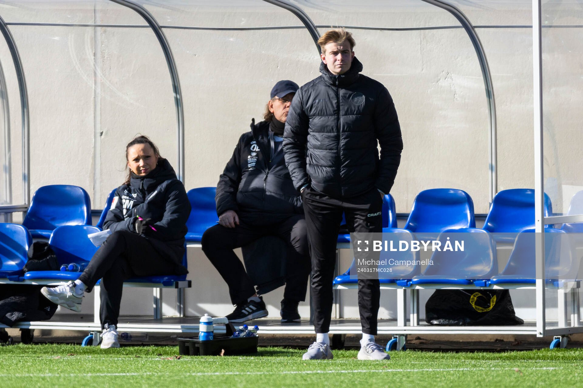 IK Uppsalas tränare Samuel Fagerholm