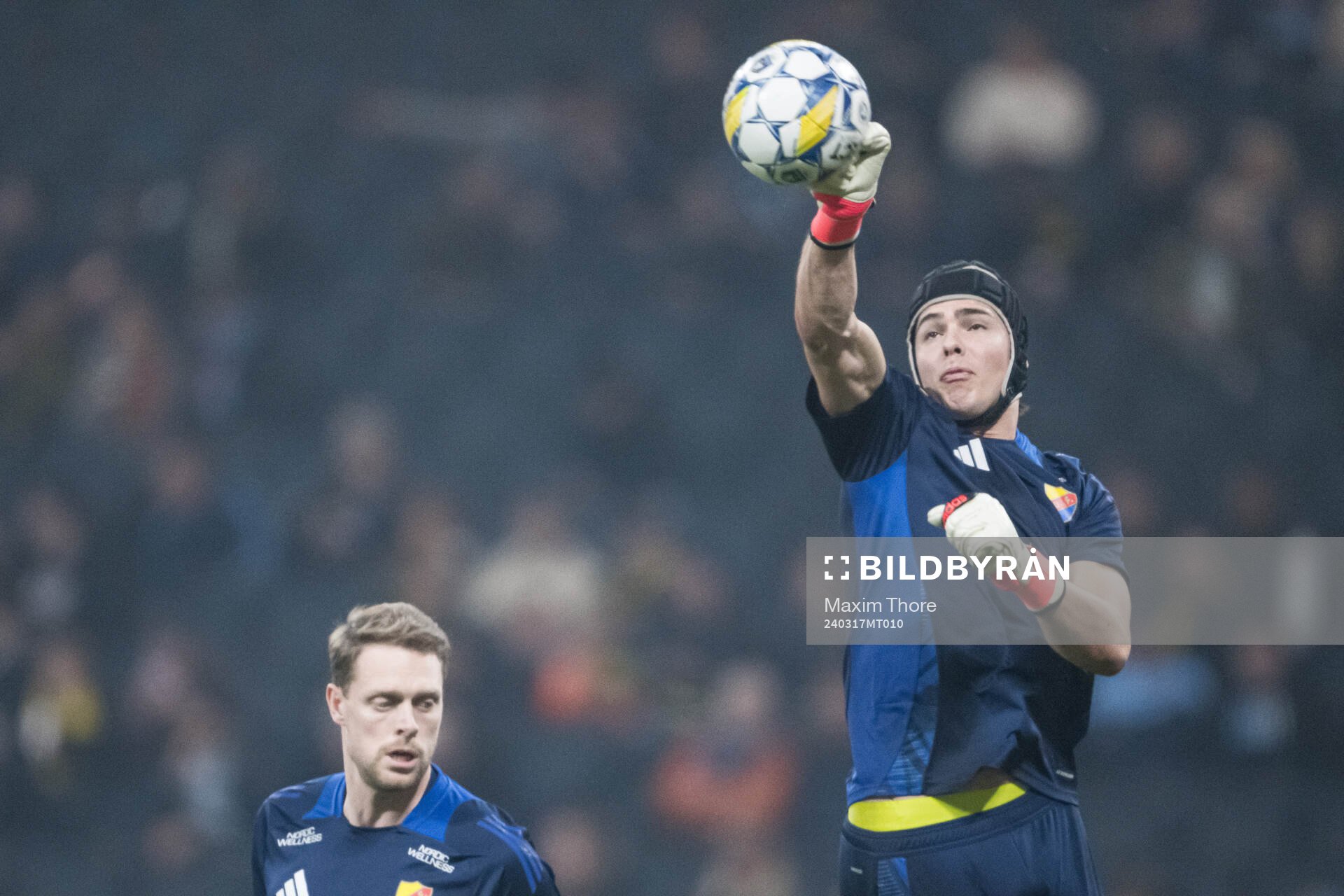Djurgårdens målvakt Jacob Widell Zetterström