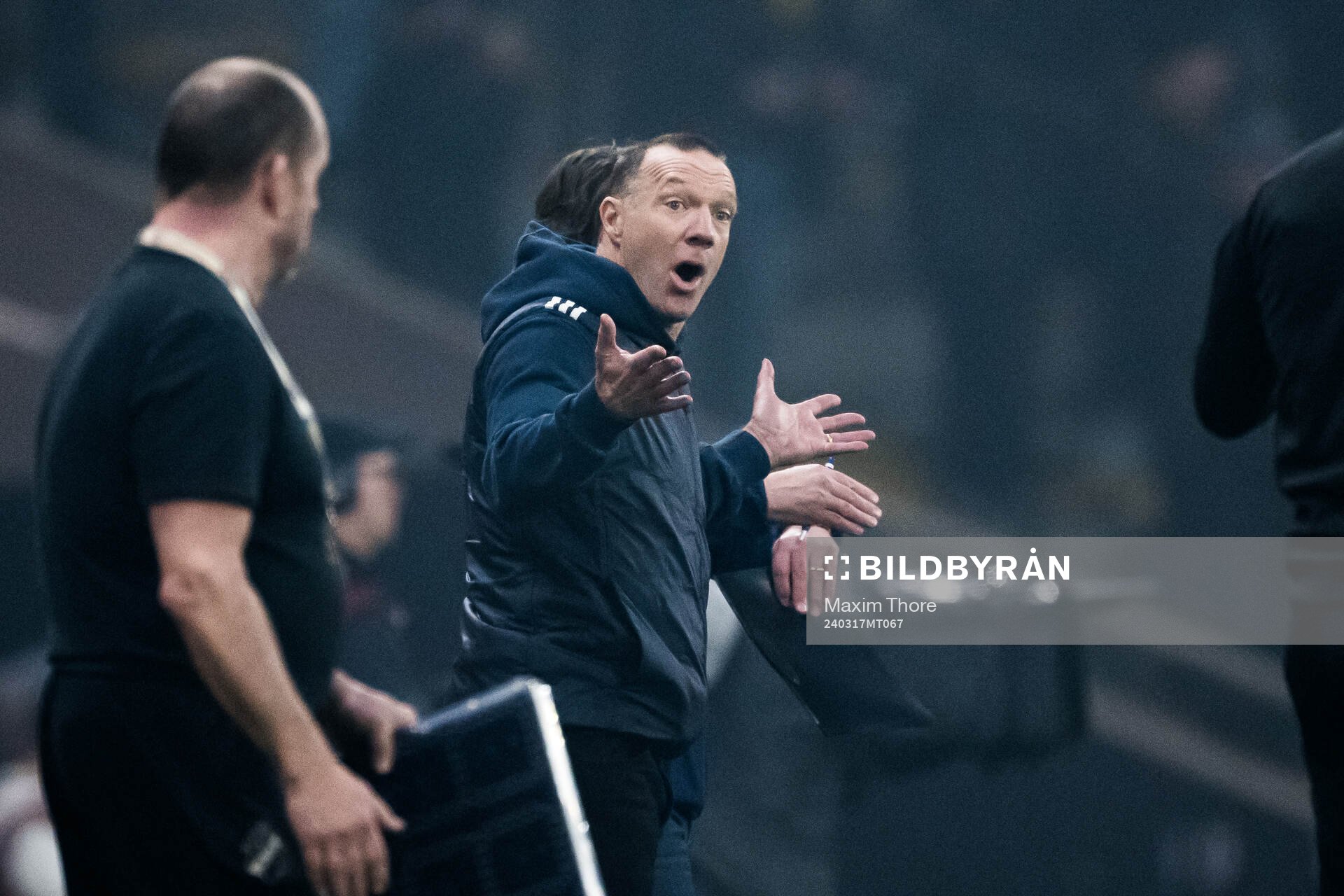 Djurgårdens tränare Kim Bergstrand