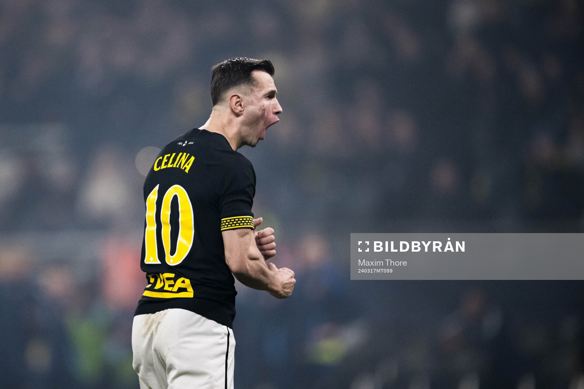 AIKs Bersant Celina jublar