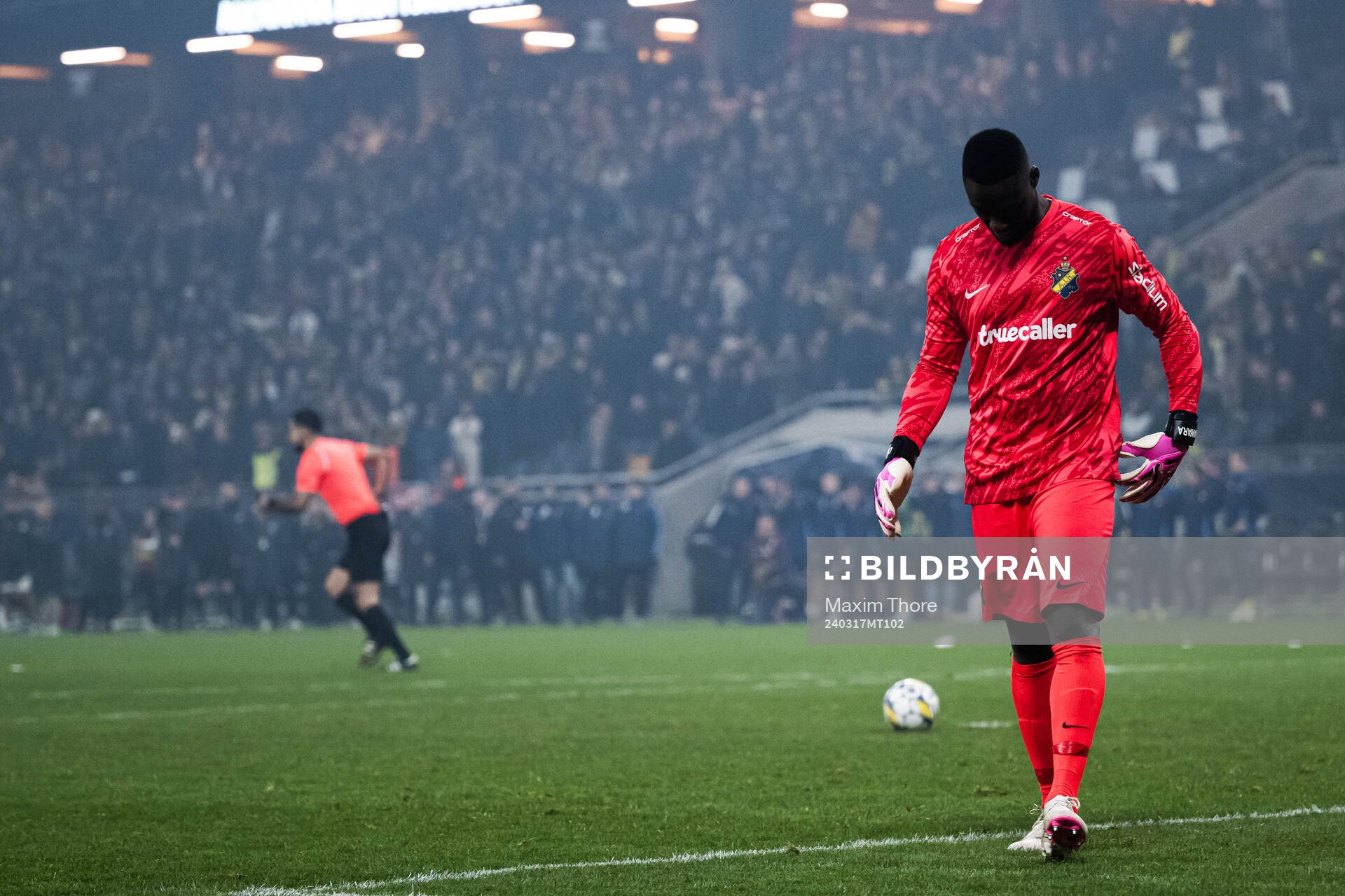 AIKs målvakt Ismael Diawara