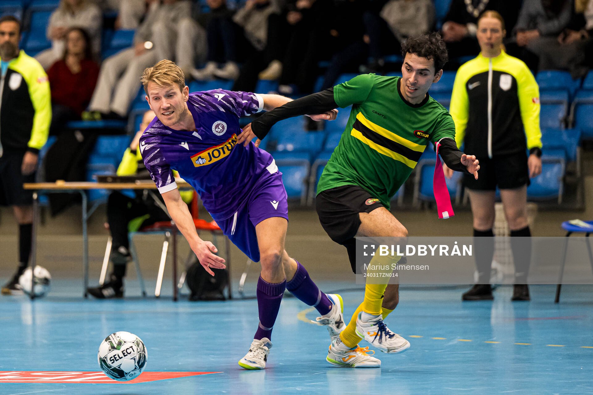 Sindre Svadberg of Sandefjord and Sten Nicolas Stensen of