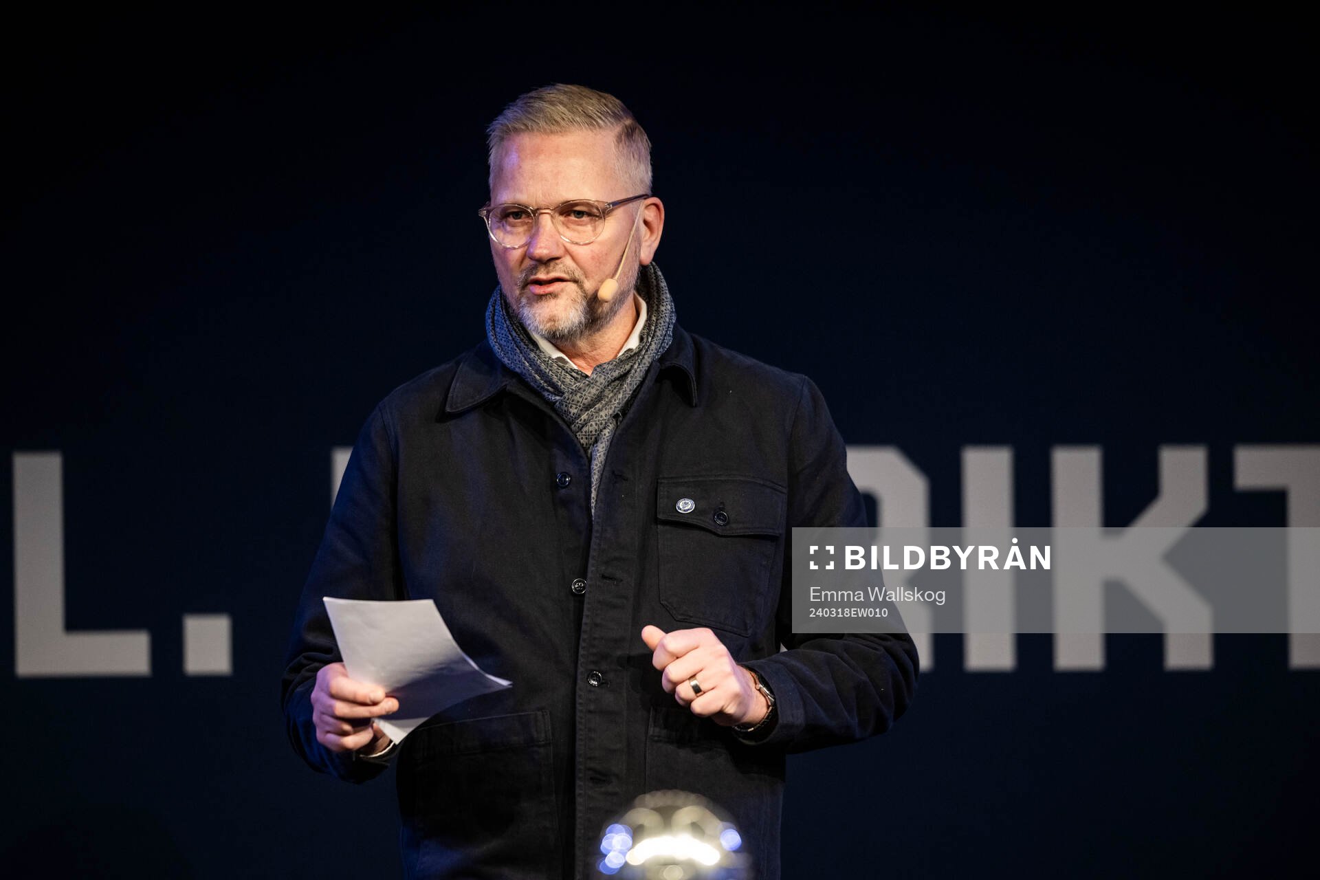 Johan Lindvall, generalsekreterare SEF