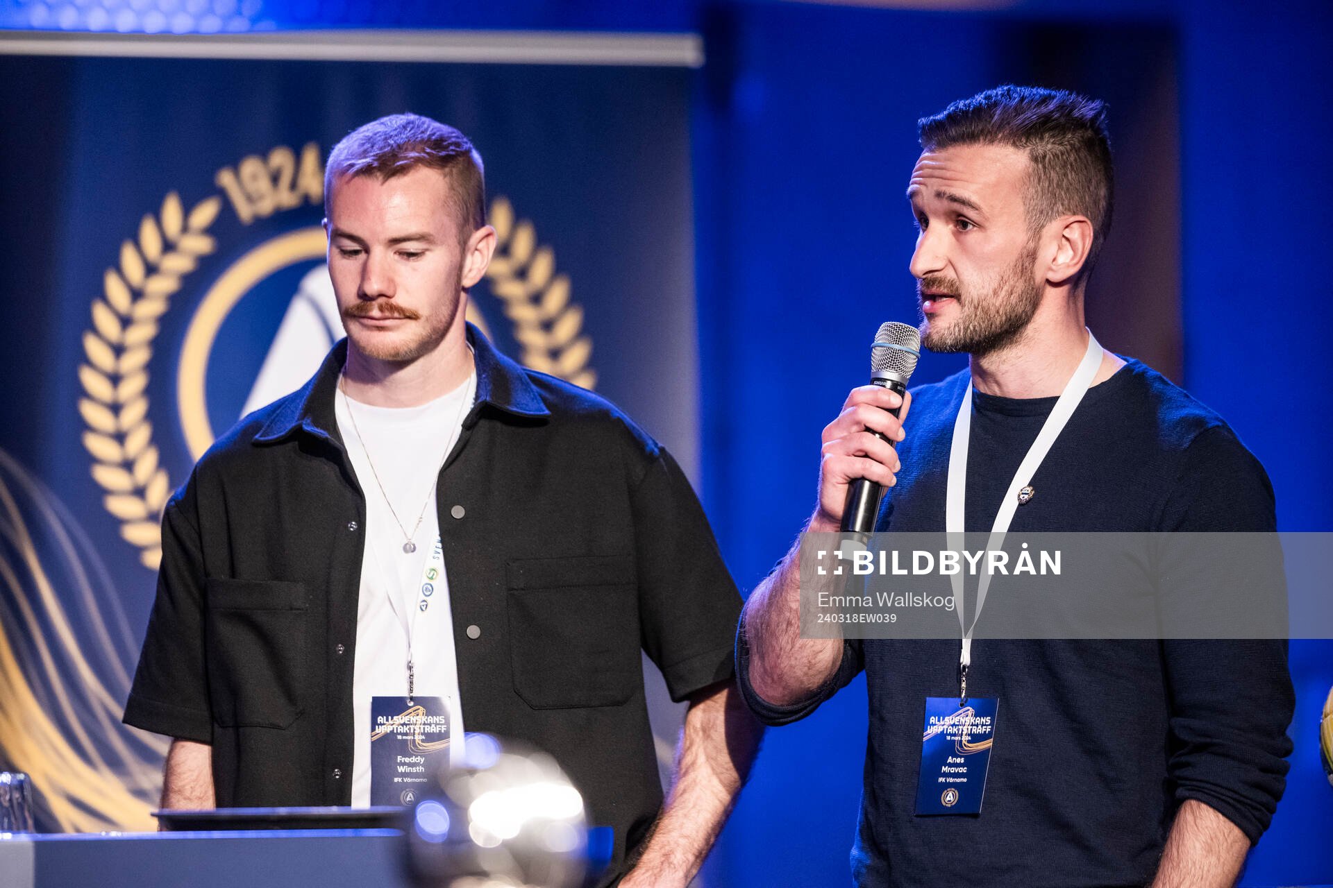 Freddy Winsth, Värnamo, och Anes Mravac, Värnamo