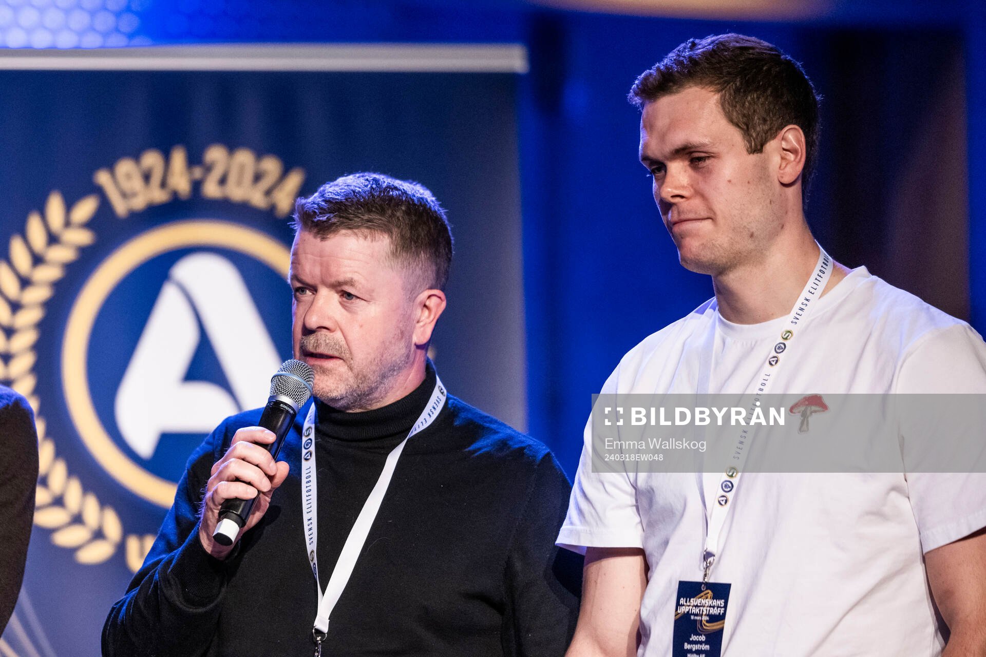 Anders Torstensson, Mjällby, och Jacob Bergström, Mjällby