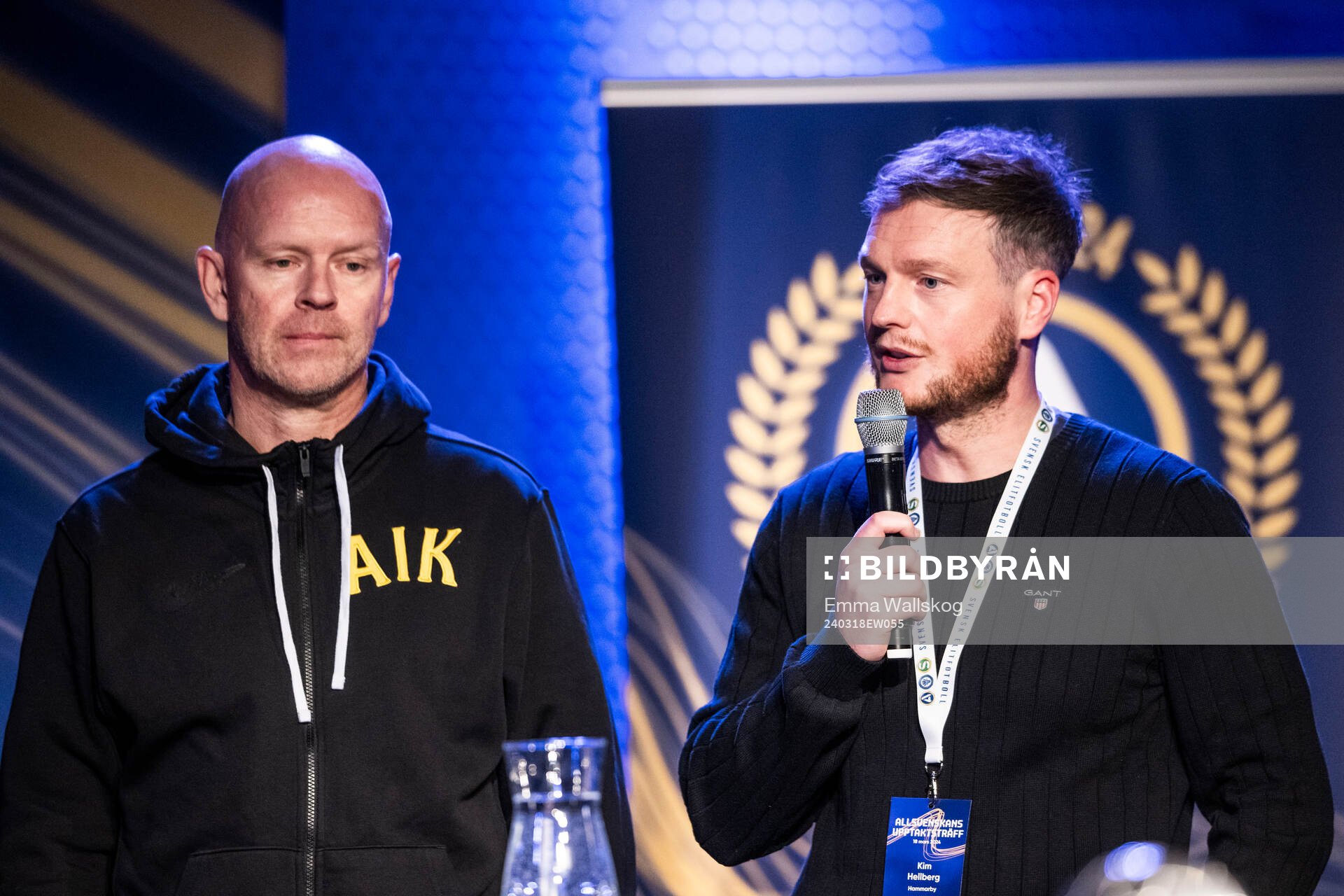 Henning Berg, AIK, och Kim Hellberg, Hammarby