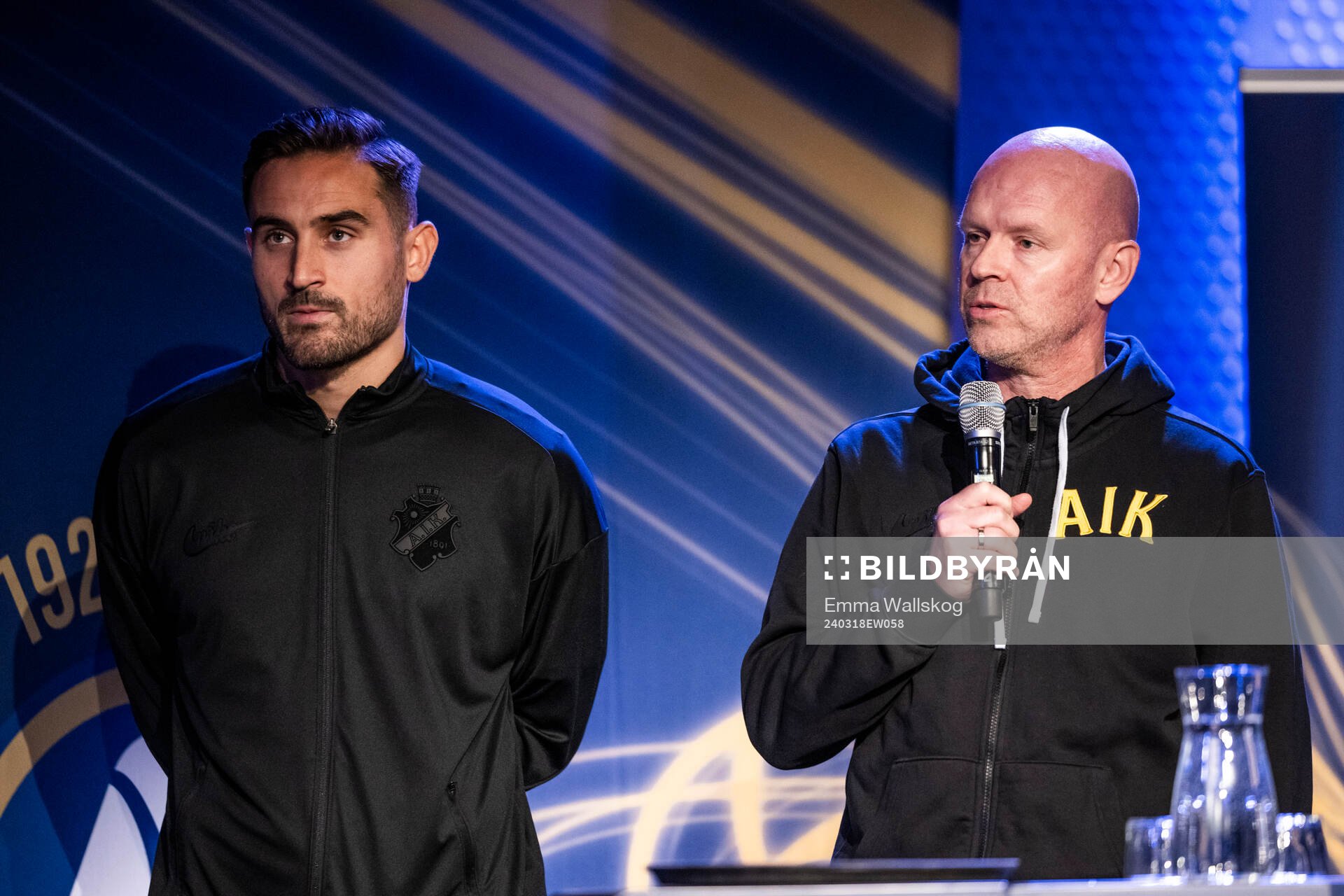 Sotirios Papagiannopoulos, AIK, och Henning Berg, AIK
