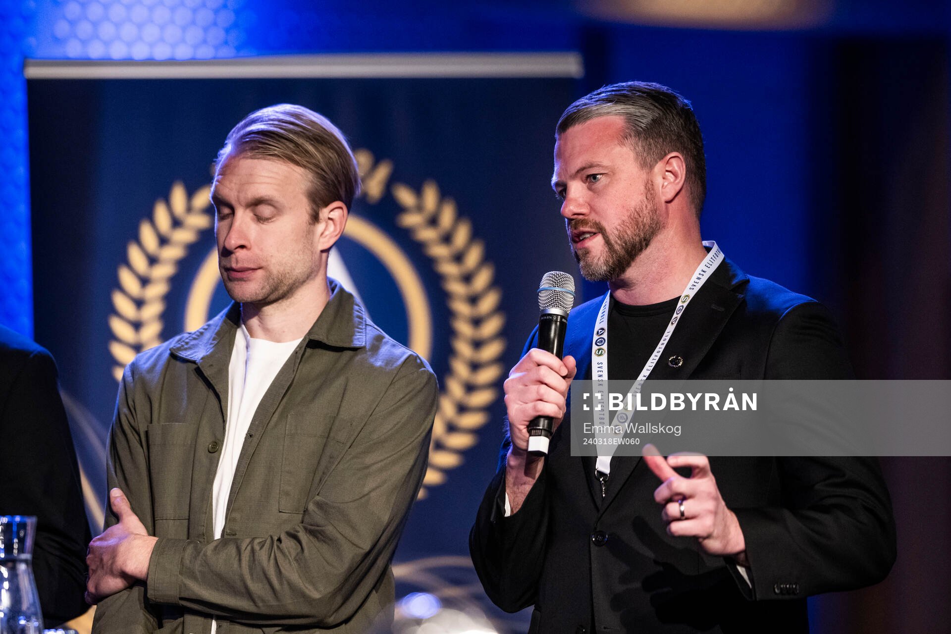 Johan Larsson, Elfsborg, och Jimmy Thelin, Elfsborg