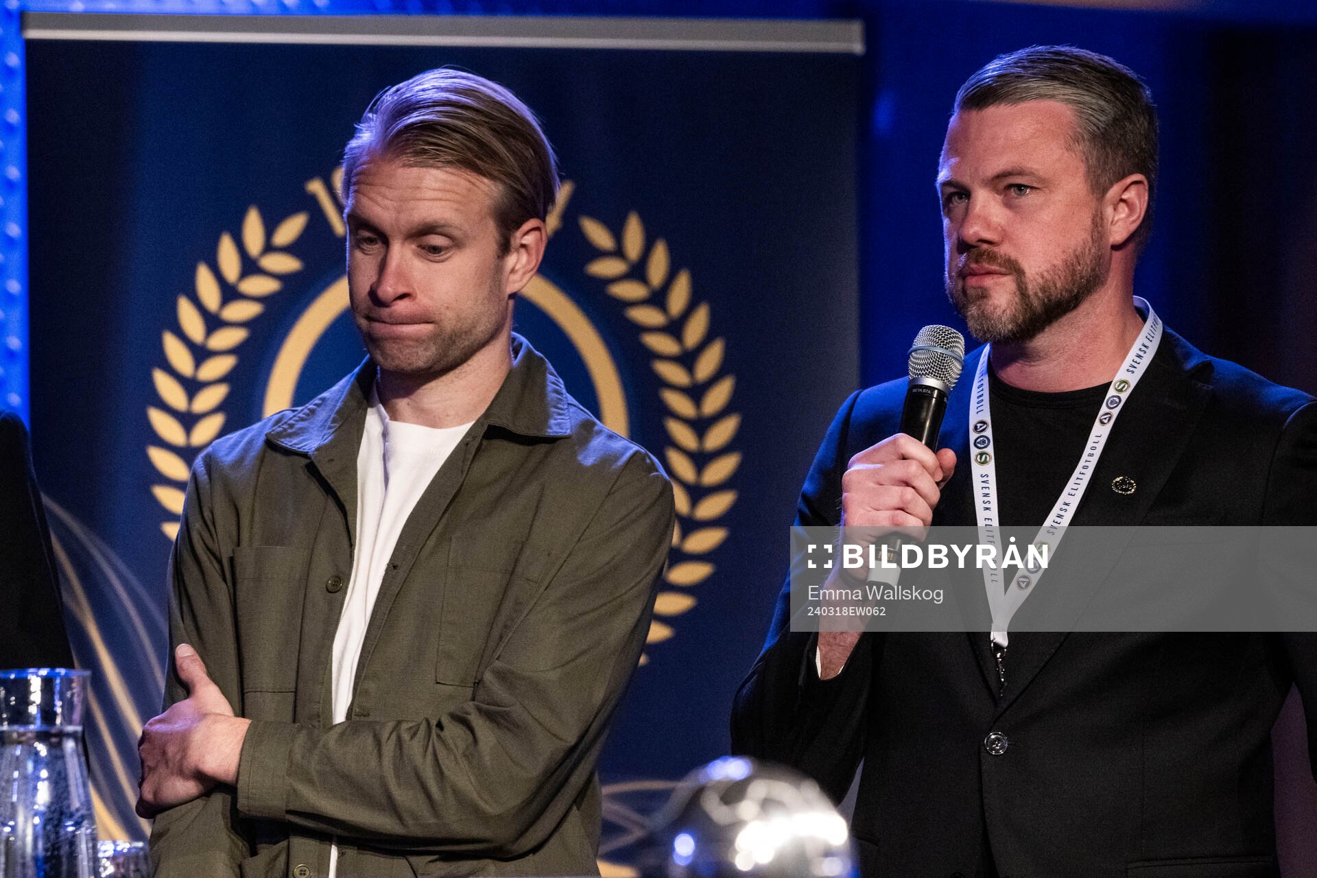 Johan Larsson, Elfsborg, och Jimmy Thelin, Elfsborg