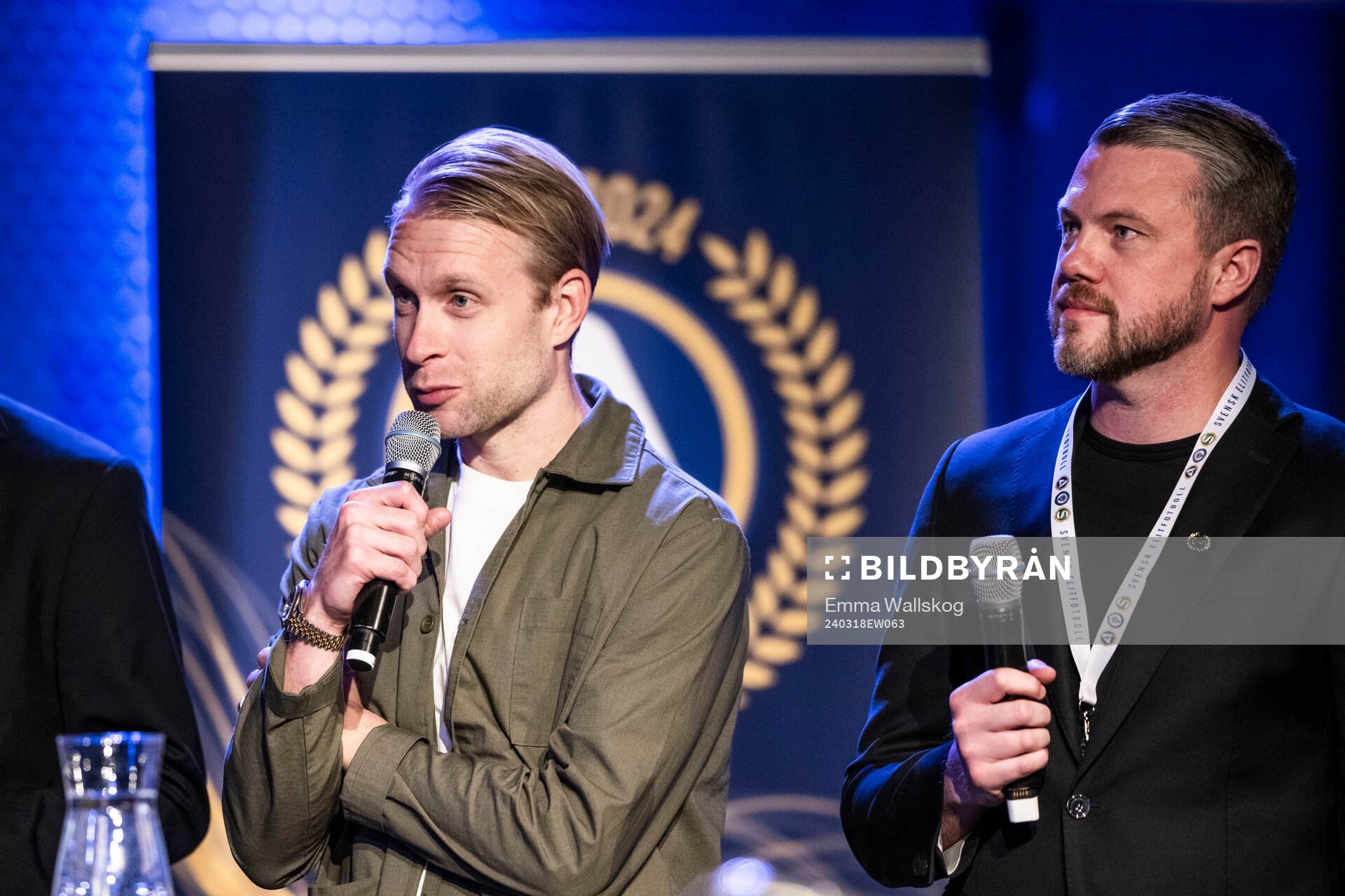 Johan Larsson, Elfsborg, och Jimmy Thelin, Elfsborg