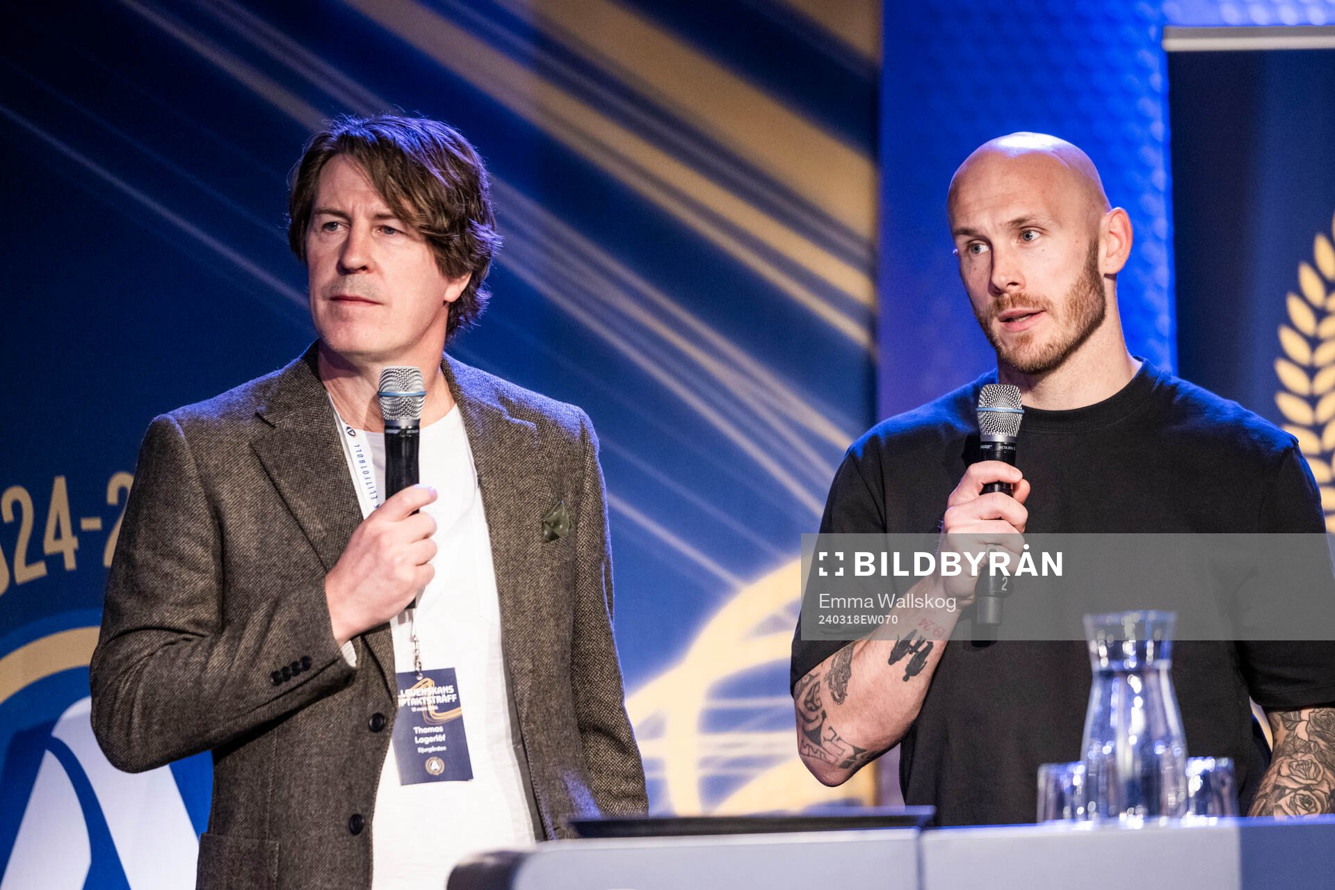Thomas Lagerlöf, Djurgården, och Magnus Eriksson,