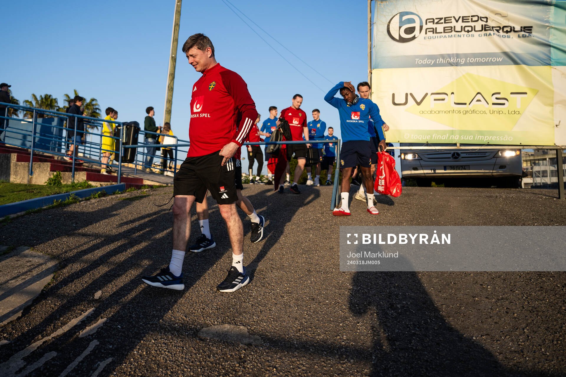 Head coach Jon Dahl Tomasson of the Swedish men's national