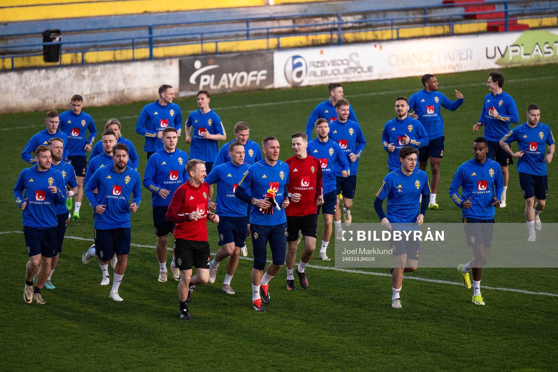 Players of the Swedish men's national football team