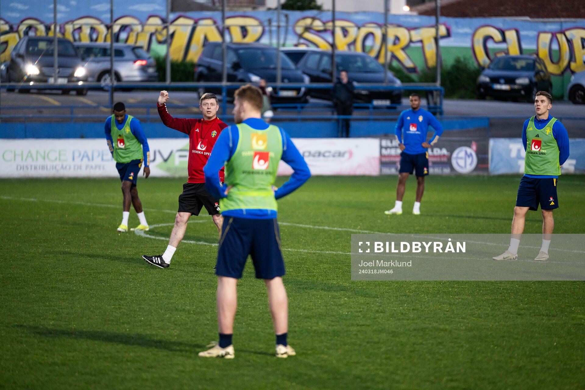 Head coach Jon Dahl Tomasson of the Swedish men's national