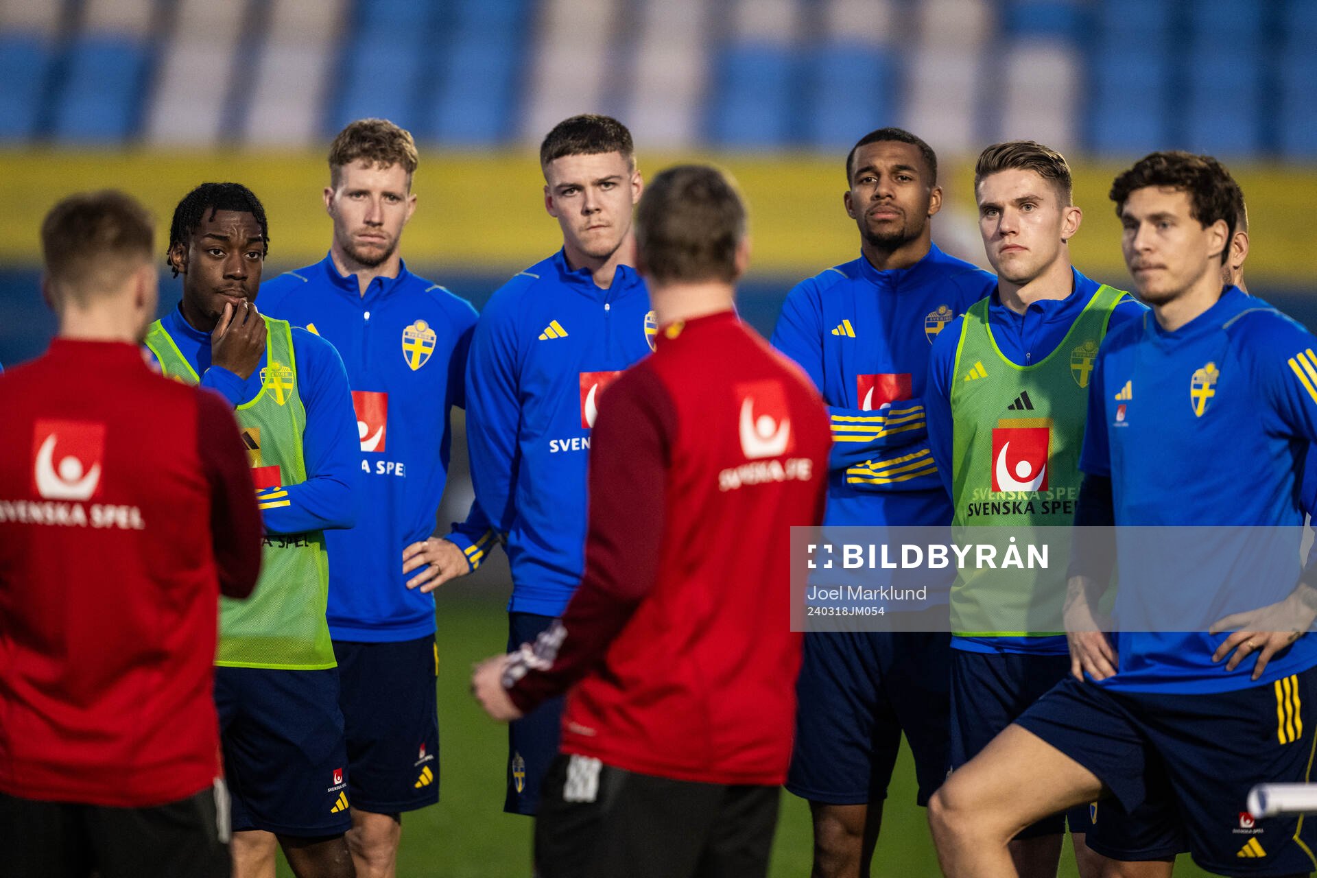 Anthony Elanga, Samuel Gustafson, Emil Holm, Isak Hien,