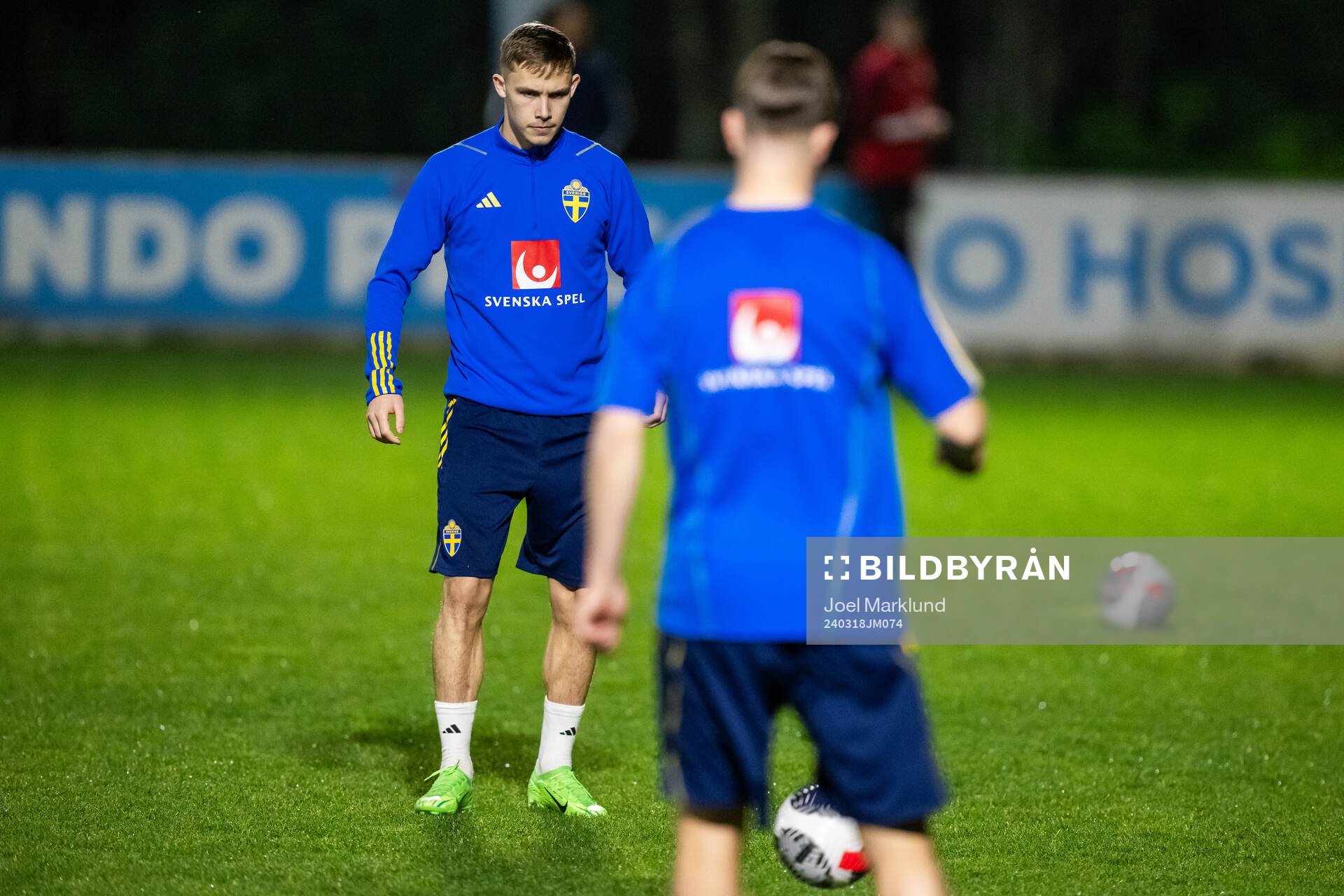 Jacob Ondrejka of the Swedish men's national football team