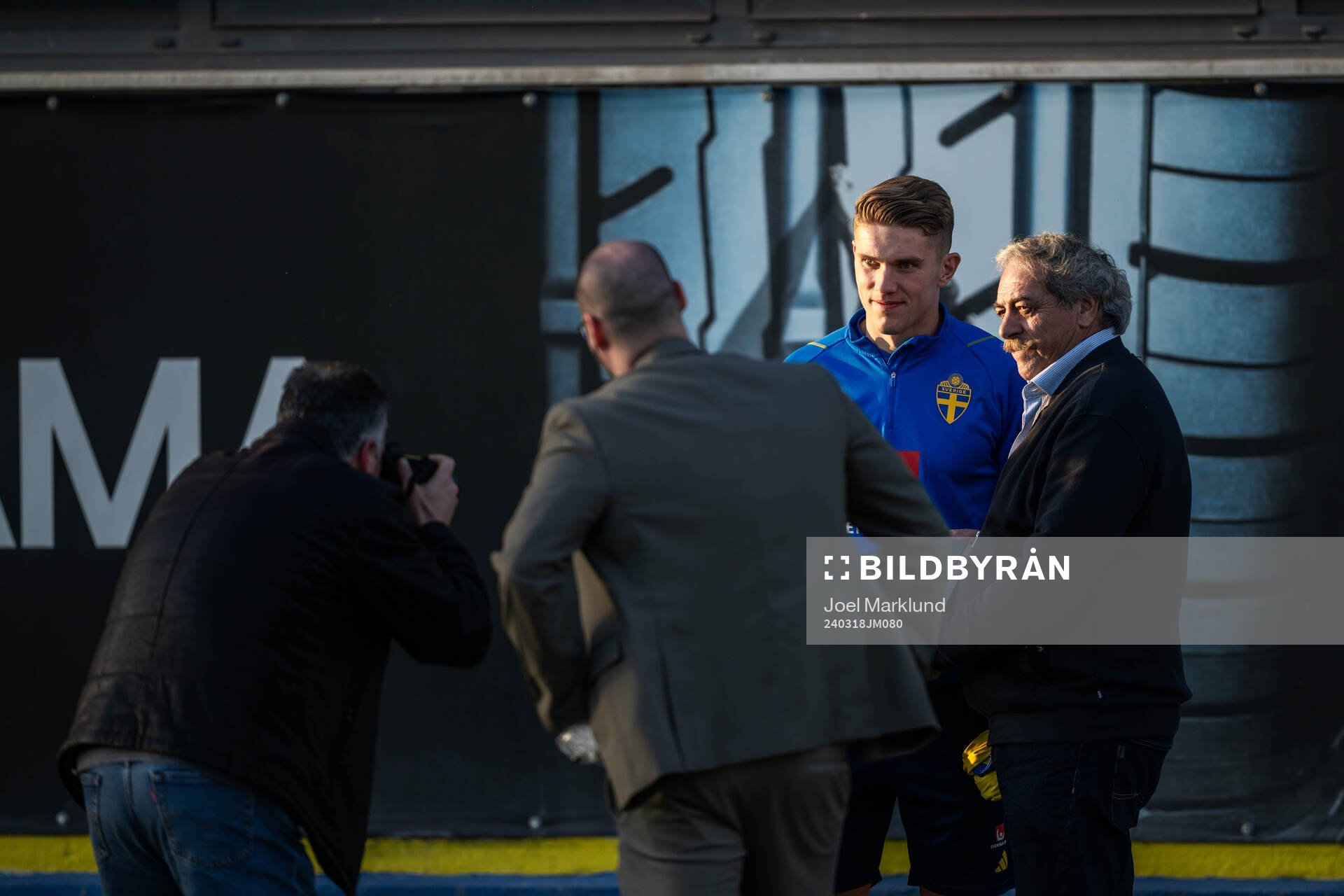 Viktor Gyökeres of the Swedish men's national football