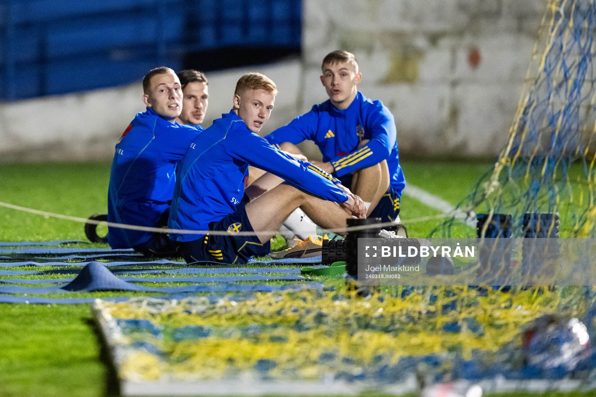 Gustaf Nilsson, Simon Olsson, Hugo Larsson and Jacob