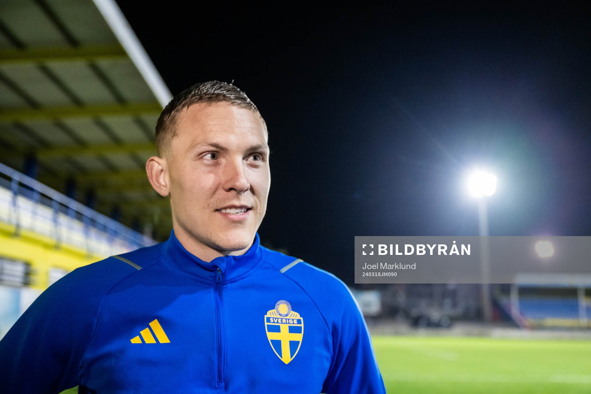 Ludwig Augustinsson of the Swedish men's national football