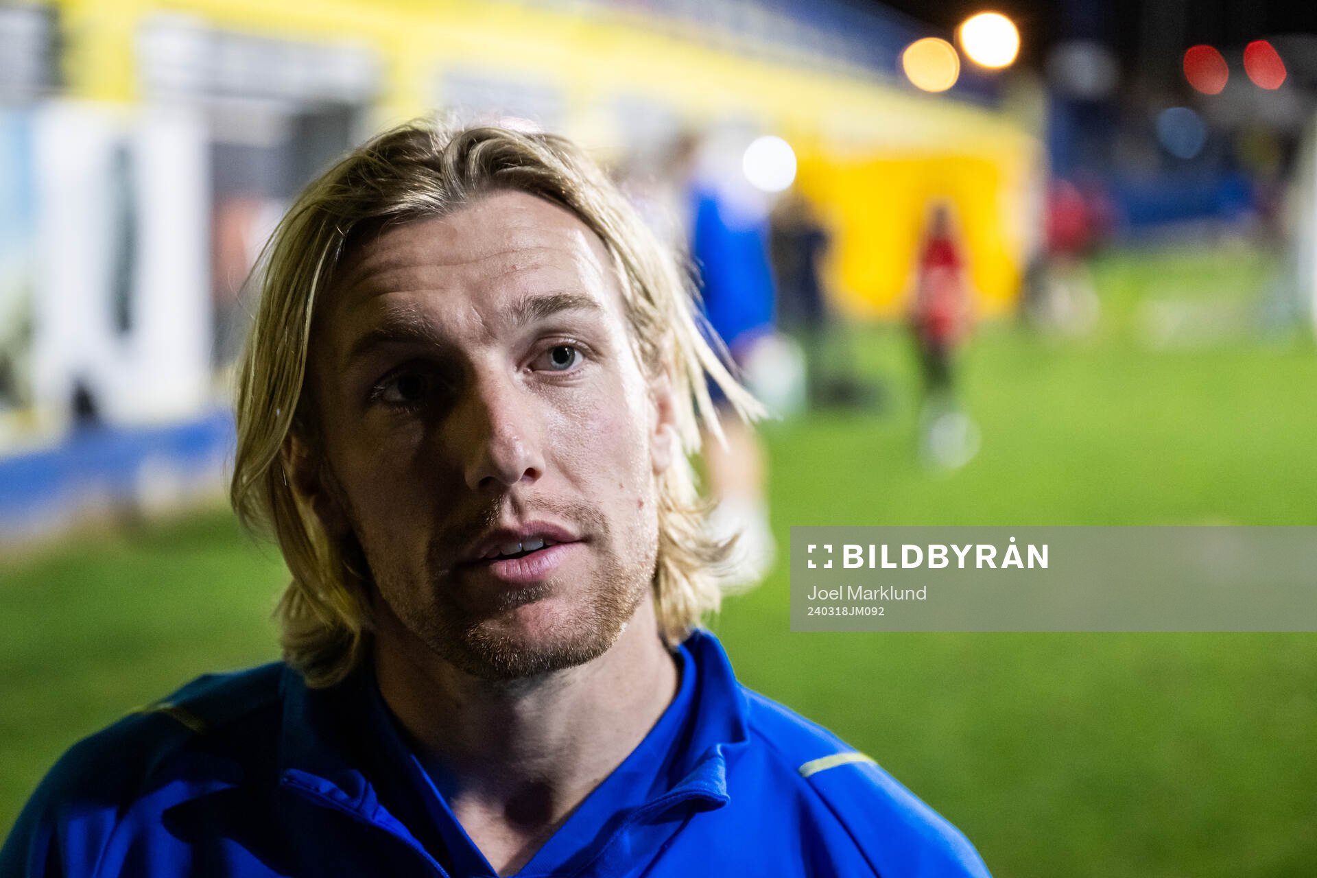 Emil Forsberg of the Swedish men's national football team