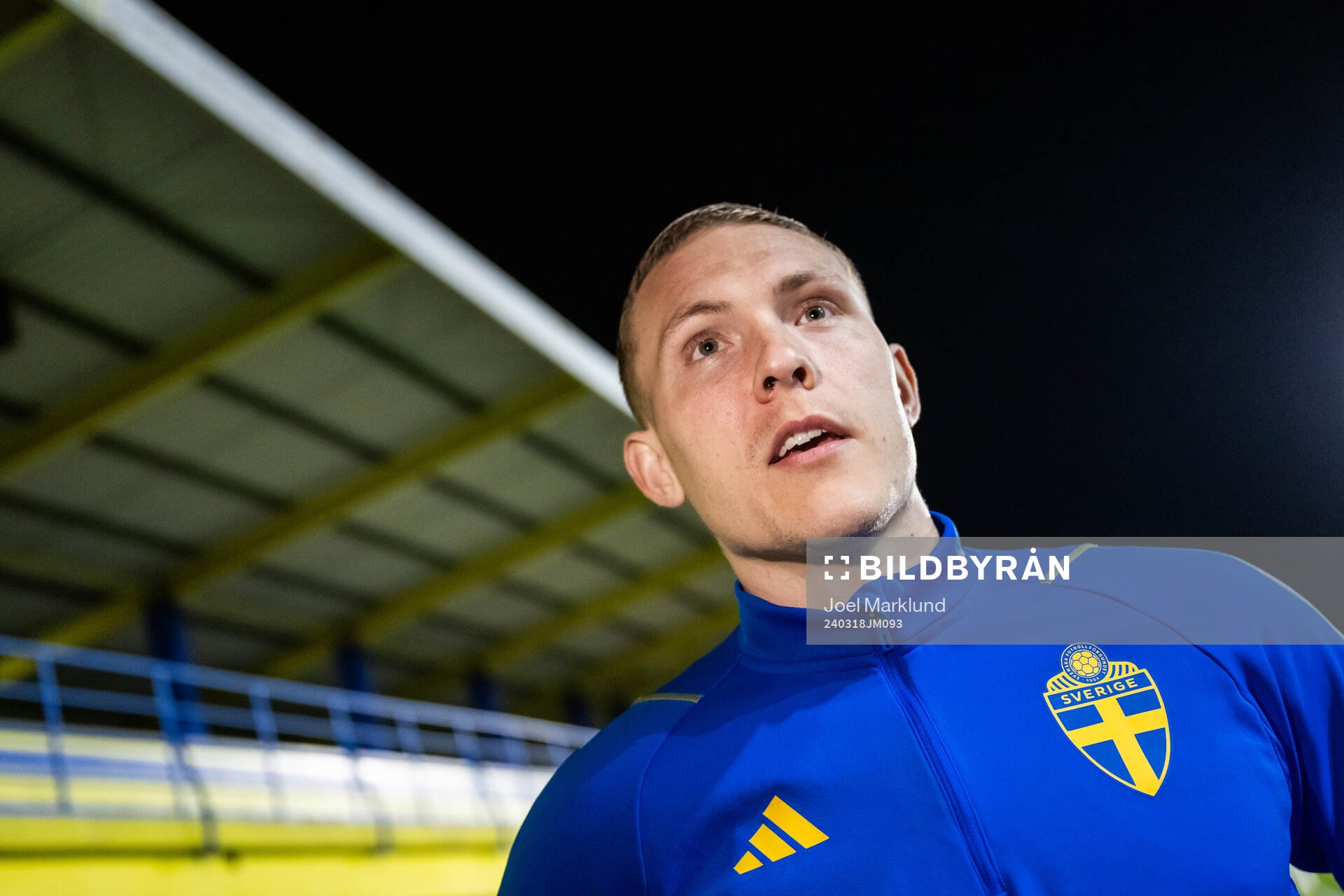 Ludwig Augustinsson of the Swedish men's national football
