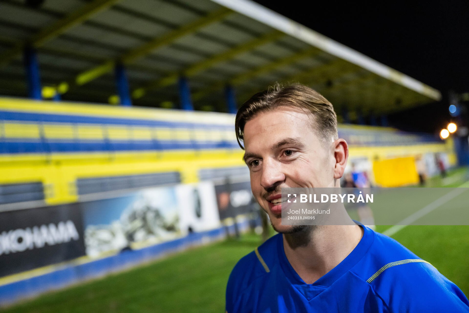 Simon Olsson of the Swedish men's national football team