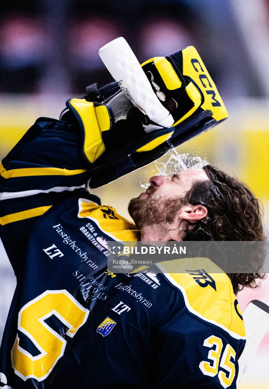 Södertäljes målvakt Tomas Sholl