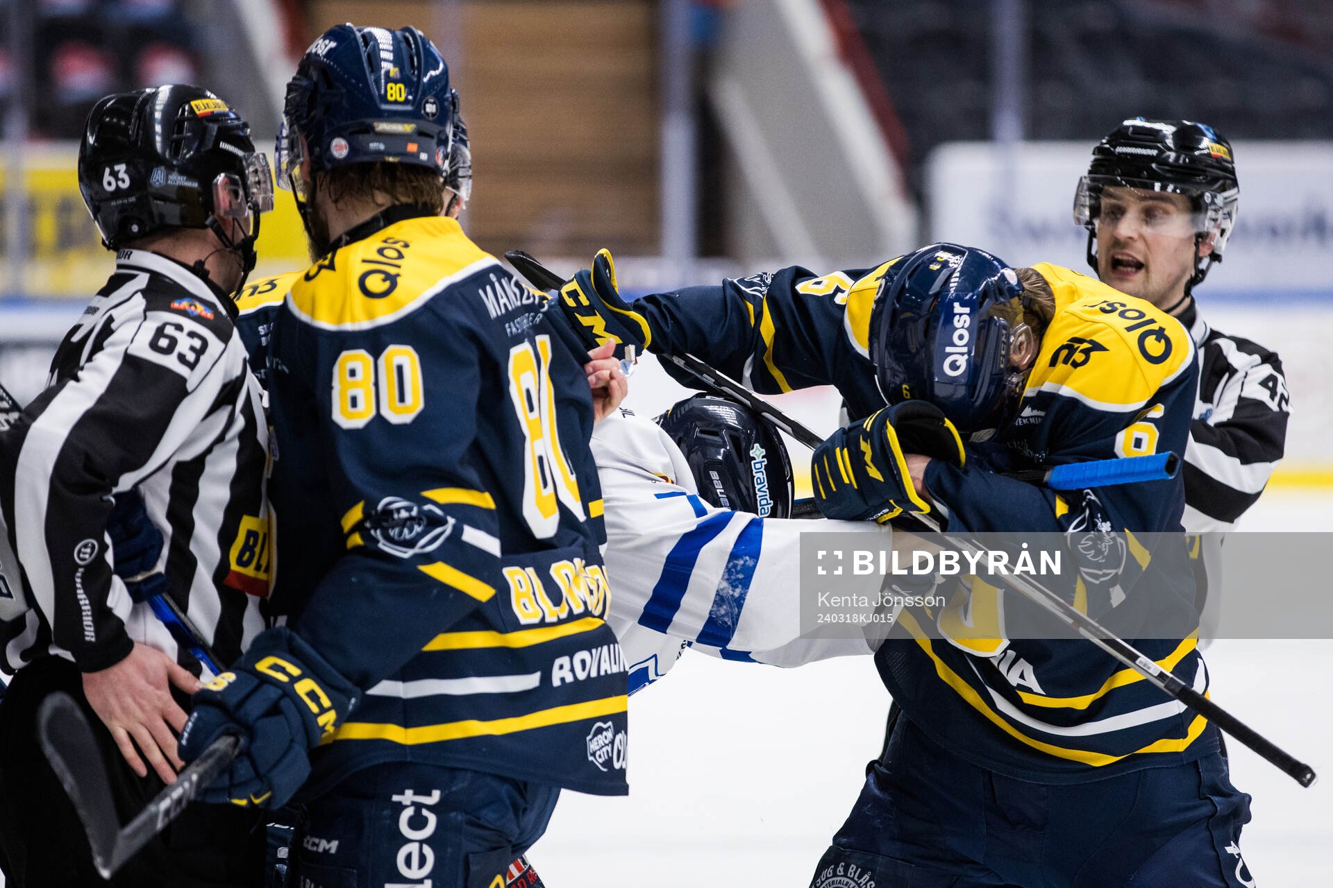 Karlskogas Viktor Lennartsson och Södertäljes Olli Vainio